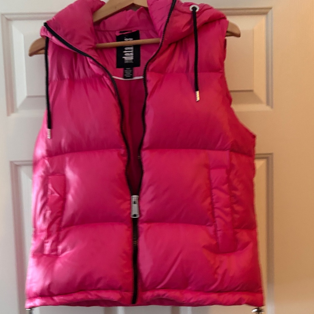 Pink Puffer Vest